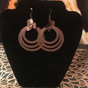 Rose earrings